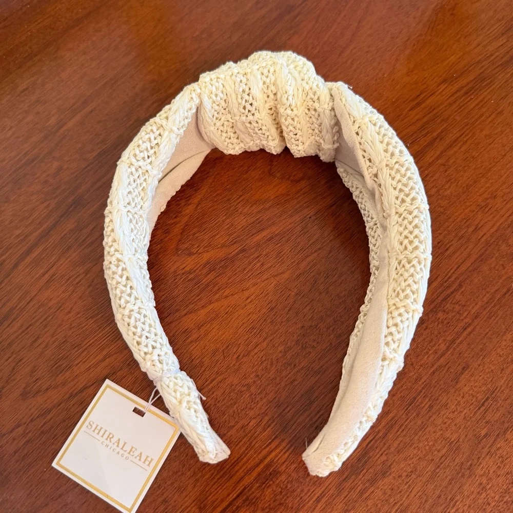 NWT Shiraleah Southern Belle Coastal Woven Knotted Headband